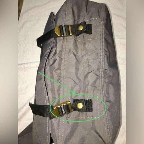 Large Black gray Japanese ANIME BLEACH series crossbody messenger school bag - Picture 16 of 16